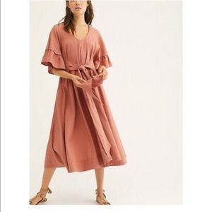 Free People What A Stunner Midi Dress